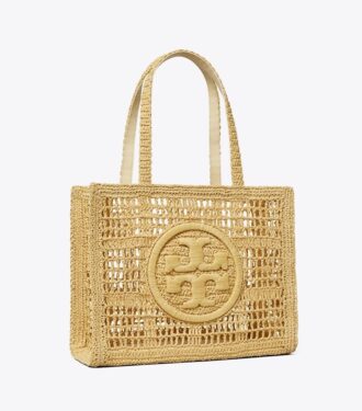 Borsa tote Ella piccola lavorata all’uncinetto