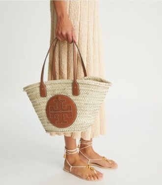 Borsa tote in paglia Ella