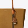 Borsa tote in pelle scamosciata Perry a tre scomparti