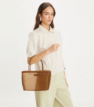 Borsa tote in rete