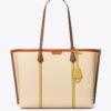 Borsa tote Perry a tre scomparti con blocchi di colore Borsa tote Perry a tre scomparti con blocchi di colore