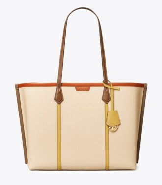 Borsa tote Perry a tre scomparti con blocchi di colore