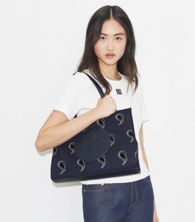 Borsa tote piccola Ella stampata Borsa tote piccola Ella stampata