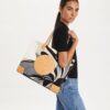 Borsa tote stampata Ella