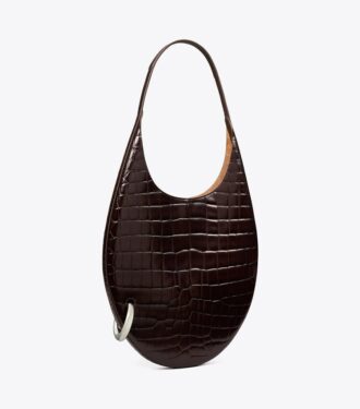 Borsa traforata con stampa cocco