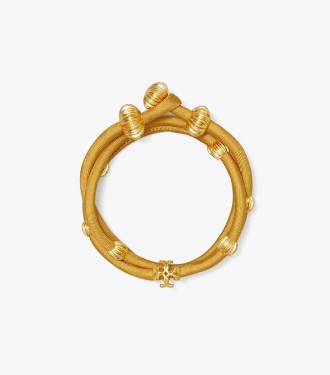 Bracciale avvolgente Roxanne in seta Bracciale avvolgente Roxanne in seta