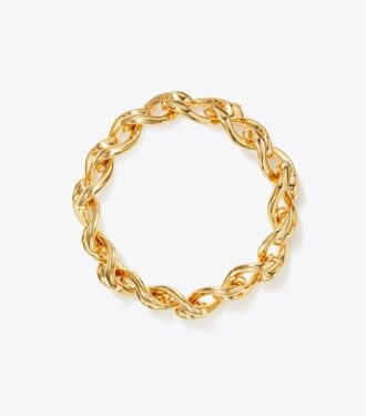 Bracciale con catena a forma di forcella