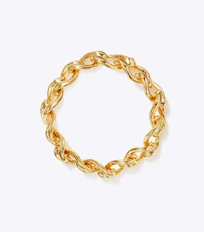 Bracciale con catena a forma di forcella Bracciale con catena a forma di forcella