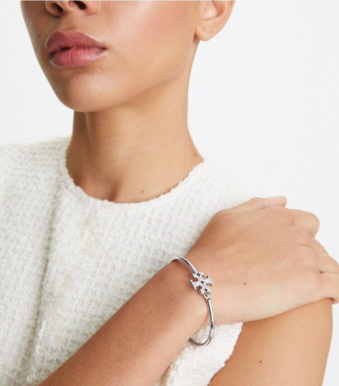 Bracciale Eleanor Pavé con cerniera Bracciale Eleanor Pavé con cerniera
