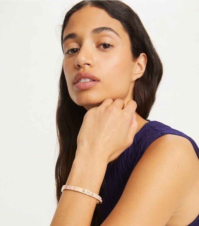 Bracciale Icon T Monogram Hinge