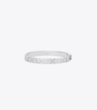 Bracciale Icon T Monogram Pavé Hinge