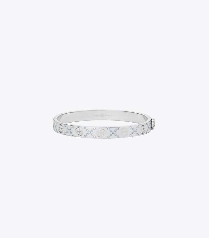 Bracciale Icon T Monogram Pavé Hinge