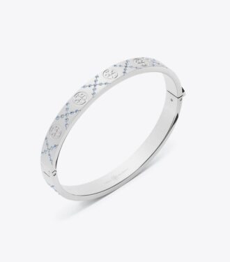 Bracciale Icon T Monogram Pavé Hinge