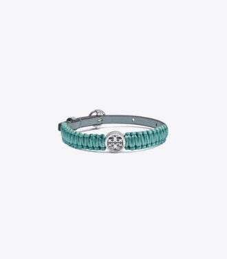Bracciale Miller in pelle e seta