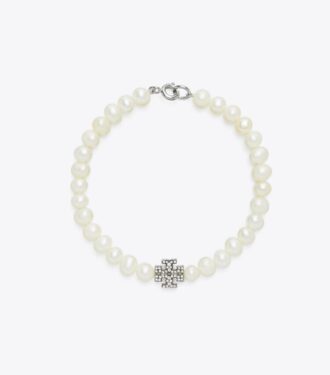 Bracciale Moondance con perle e pavé