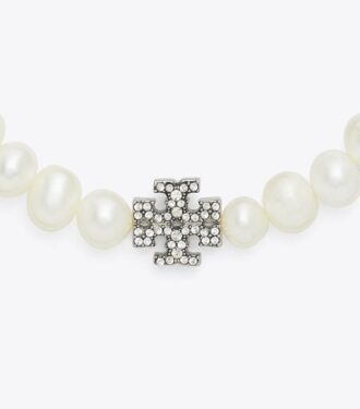 Bracciale Moondance con perle e pavé