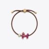 Bracciale scorrevole con cavallo smaltato Curiosity Bracciale scorrevole con cavallo smaltato Curiosity