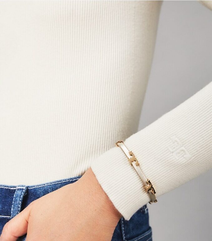 Bracciale Serif-T Metallic Single-Wrap Bracciale Serif-T Metallic Single-Wrap