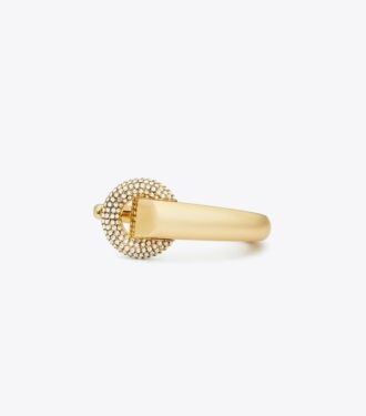 Bracciale traforato pavé