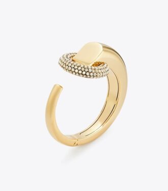 Bracciale traforato pavé