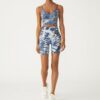Bralette lunga senza cuciture Tie-Dye Bralette lunga senza cuciture Tie-Dye