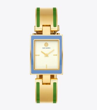 Buddy Bangle Watch, acciaio inossidabile dorato/multicolore, 26 x 32 mm