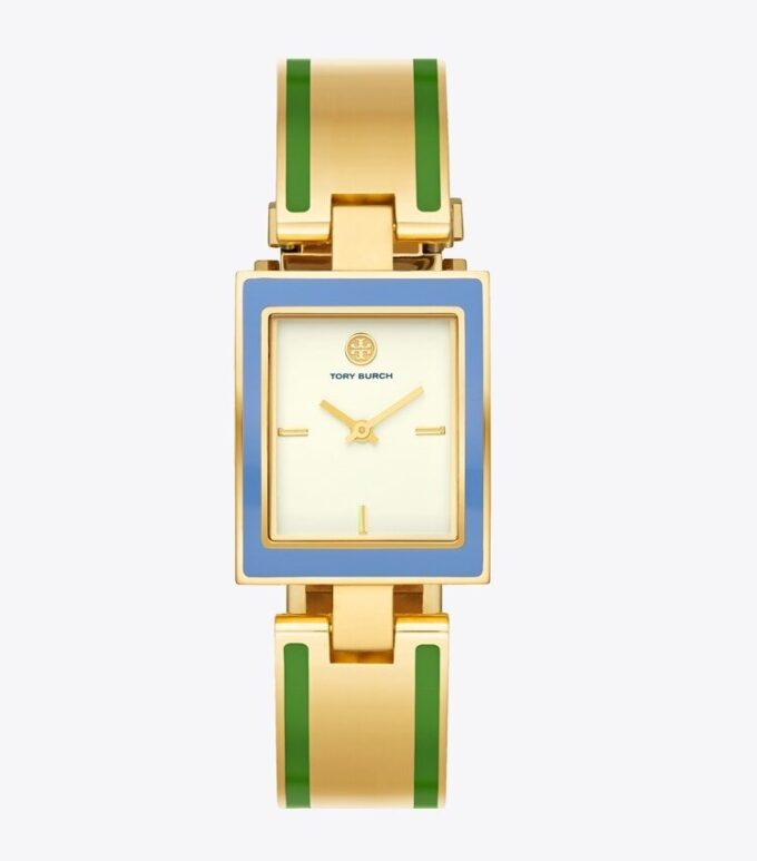Buddy Bangle Watch, acciaio inossidabile dorato/multicolore, 26 x 32 mm Buddy Bangle Watch, acciaio inossidabile dorato/multicolore, 26 x 32 mm