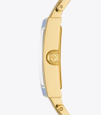 Buddy Bangle Watch, acciaio inossidabile dorato/multicolore, 26 x 32 mm