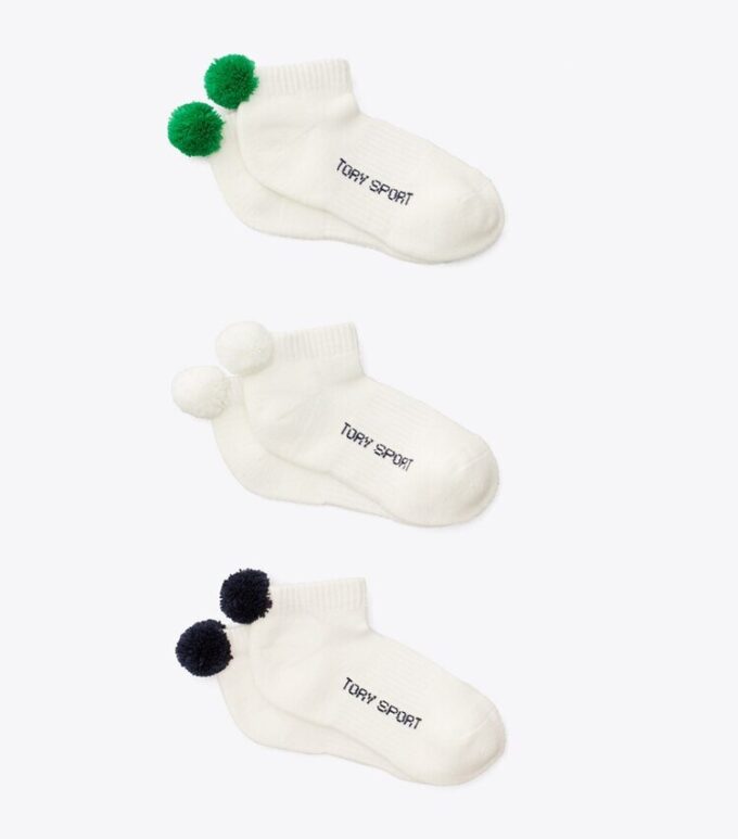 Calzini a compressione con pompon, confezione da 3 Calzini a compressione con pompon, confezione da 3