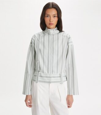 Camicia a righe in cotone Camicia a righe in cotone