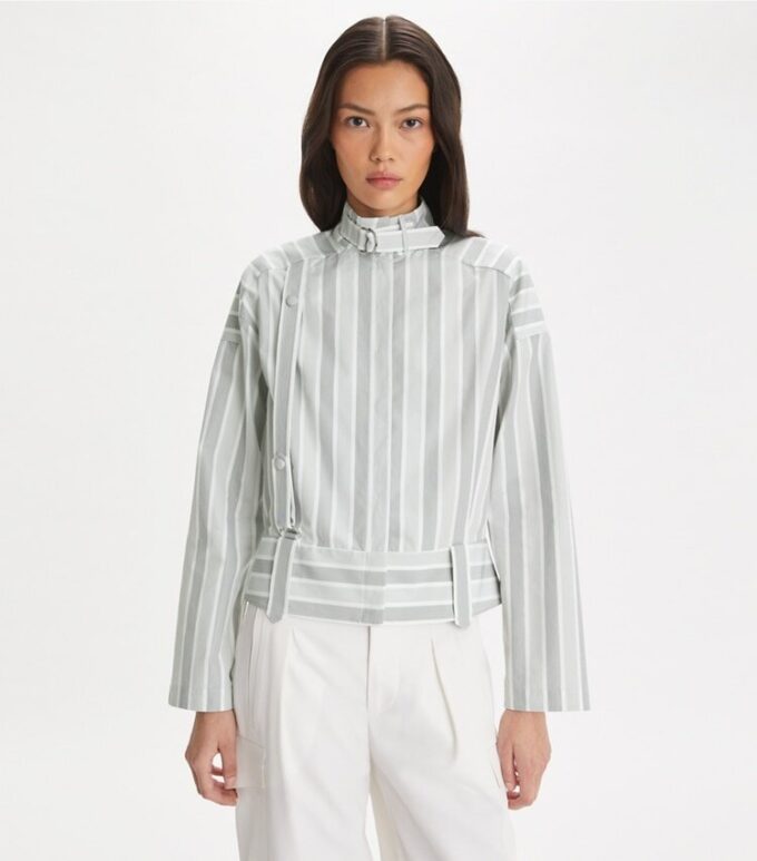 Camicia a righe in cotone Camicia a righe in cotone