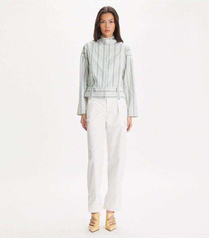 Camicia a righe in cotone Camicia a righe in cotone