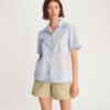 Camicia da campeggio ricamata Camicia da campeggio ricamata