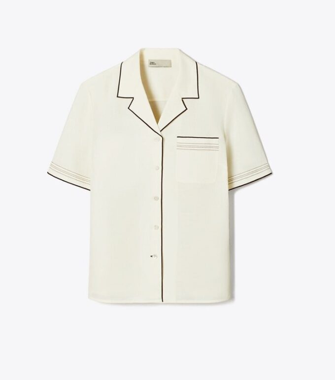 Camicia da campo in lino