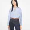 Camicia in cotone con polsini