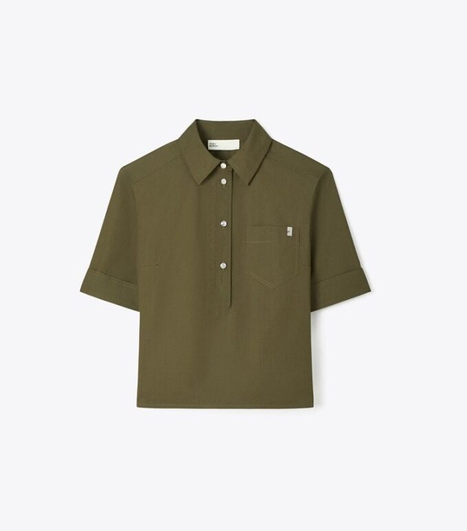 Camicia in popeline