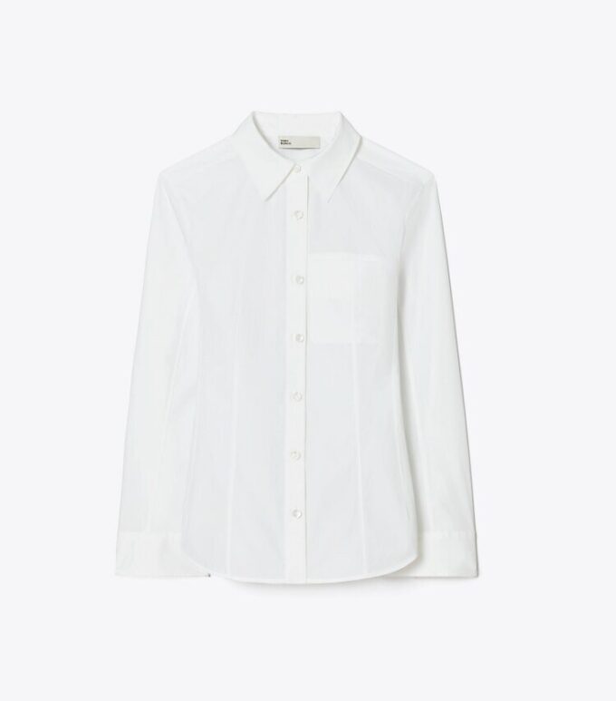 Camicia in popeline di cotone