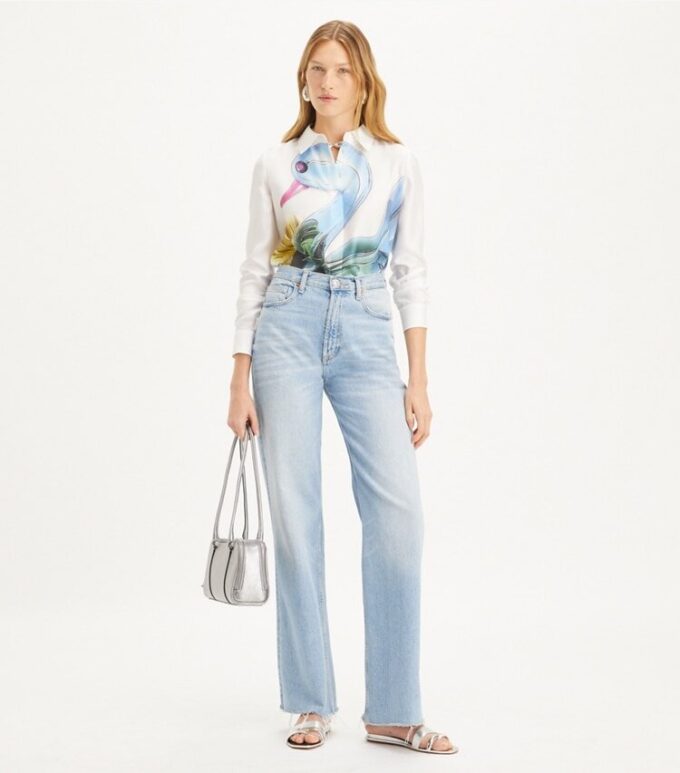 Camicia in seta Lucky Duck Camicia in seta Lucky Duck