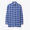 Camicia in viscosa a quadri