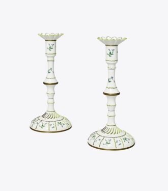Candelieri Jolie Fleur, set da 2