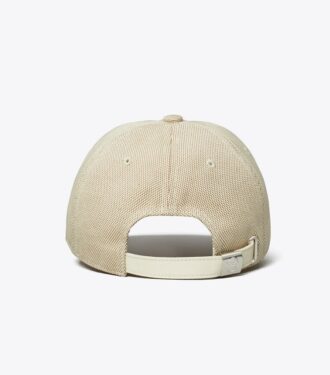 Cappellino con logo in tela