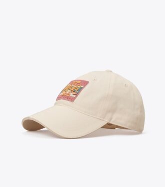 Cappellino da baseball con patch decorativa