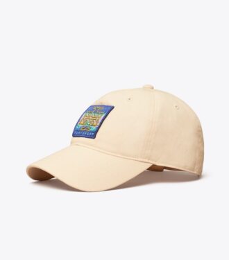 Cappellino da baseball in cotone con toppa