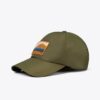 Cappellino da baseball in nylon con toppa Cappellino da baseball in nylon con toppa