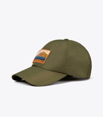 Cappellino da baseball in nylon con toppa