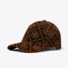 Cappellino da baseball in velluto con T Monogram Cappellino da baseball in velluto con T Monogram