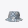 Cappello a secchiello con visiera corta T Monogram Cappello a secchiello con visiera corta T Monogram