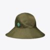 Cappello a secchiello in nylon a tesa larga Cappello a secchiello in nylon a tesa larga