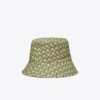 Cappello a secchiello reversibile con tesa corta e trama a canestro Cappello a secchiello reversibile con tesa corta e trama a canestro