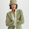 Cappello a secchiello reversibile con tesa corta e trama a canestro Cappello a secchiello reversibile con tesa corta e trama a canestro